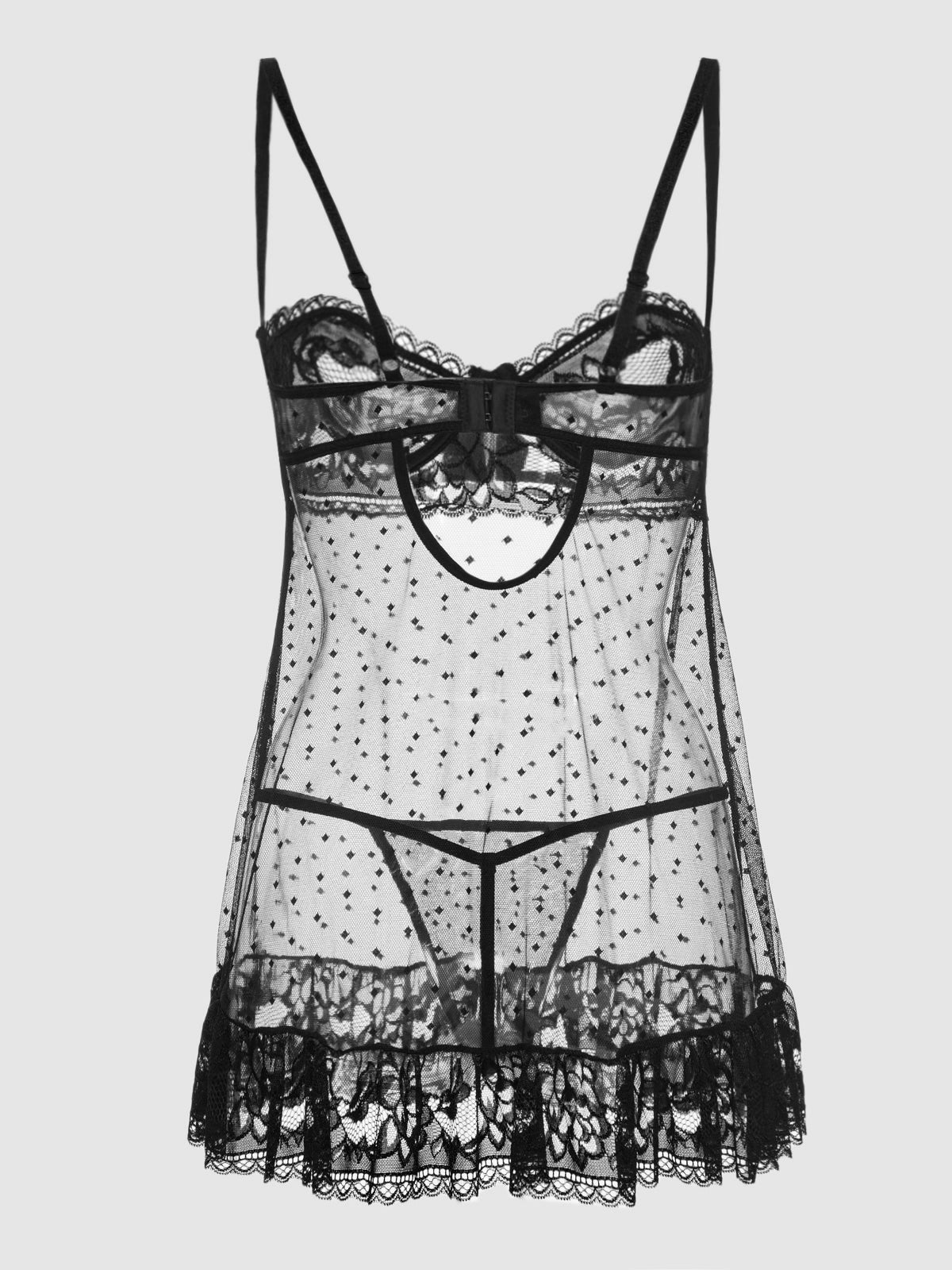 Riley Lace Babydoll Set - Fredericks Of Hollywood – Frederick's of
