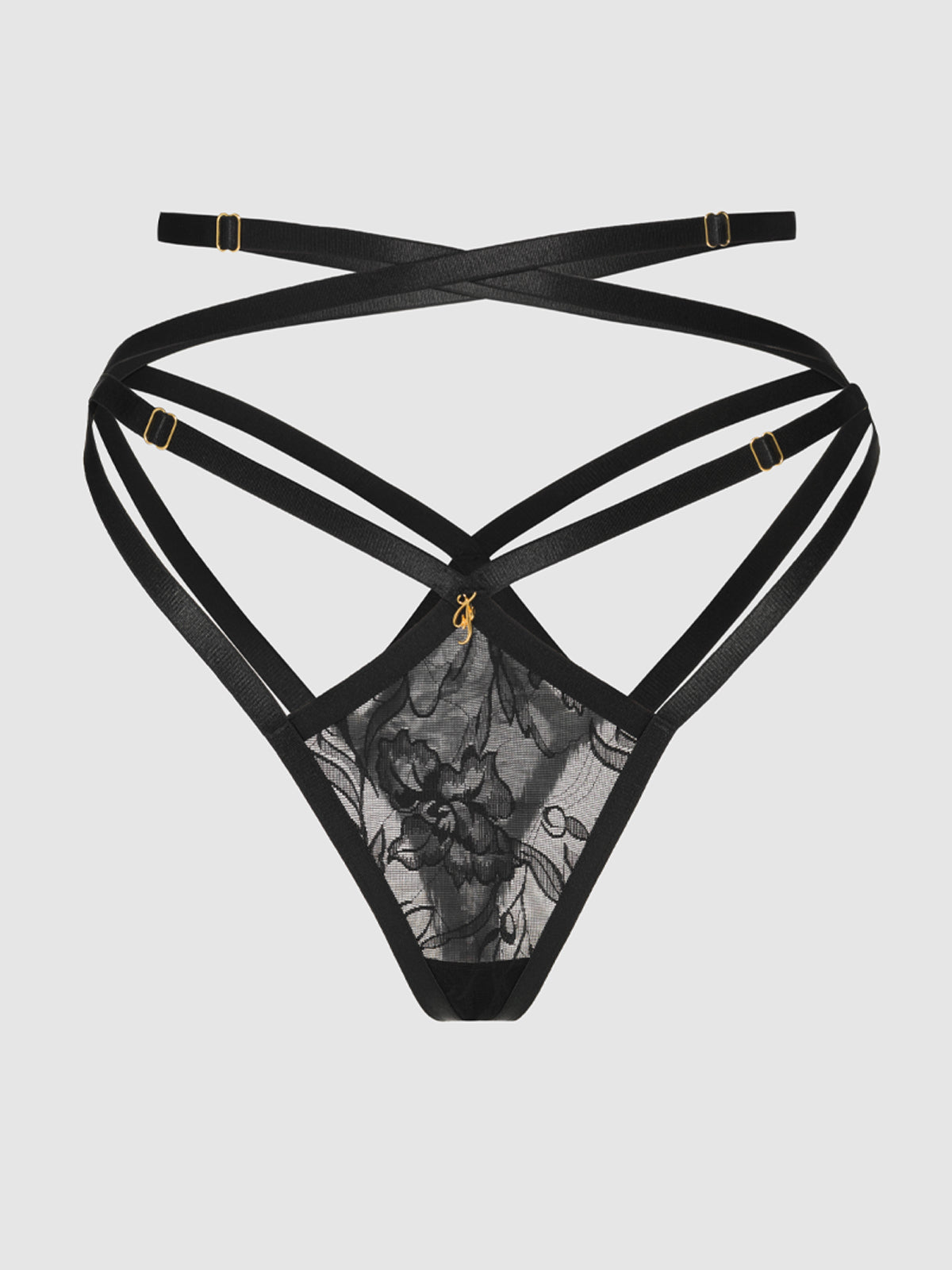 Dahlia Strappy Lace Thong – Frederick's of Hollywood