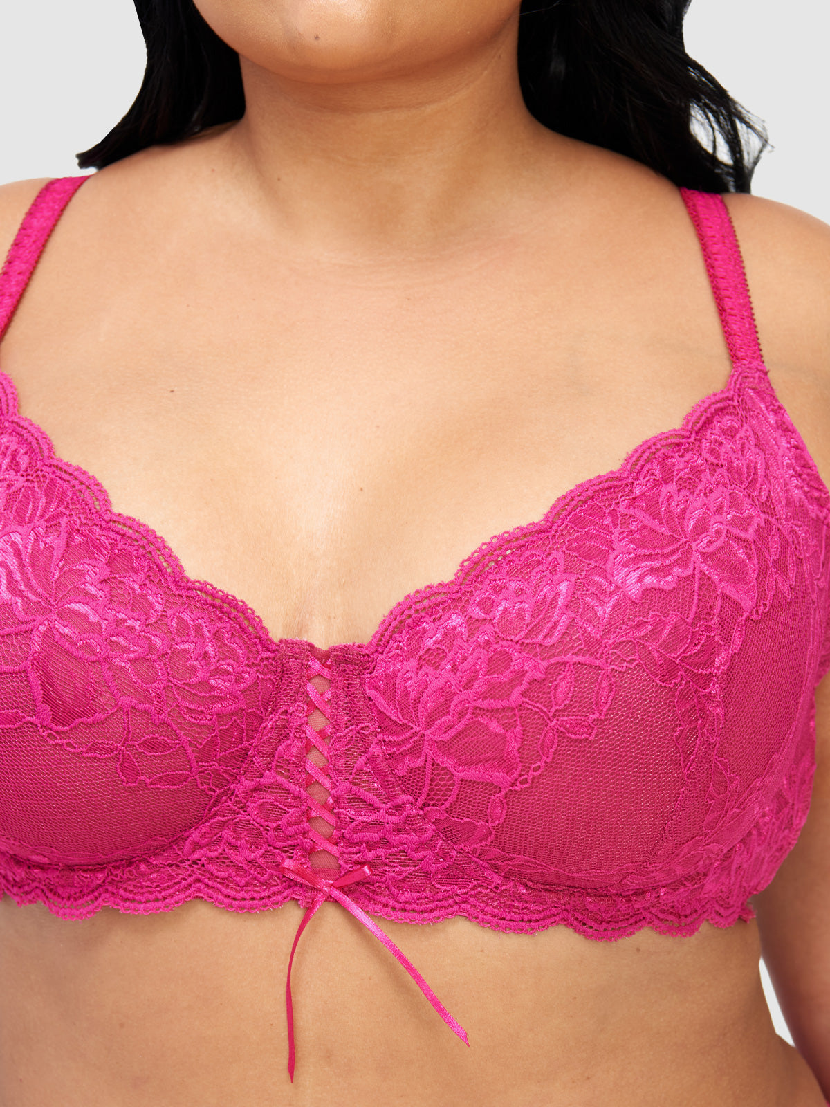 Carol's Bras with Lace  Wide Back Bra – Fantasy Lingerie NYC