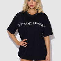 This Is My Lingerie T-Shirt - Frederick's of Hollywood