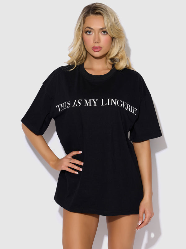 This Is My Lingerie T-Shirt - Frederick's of Hollywood