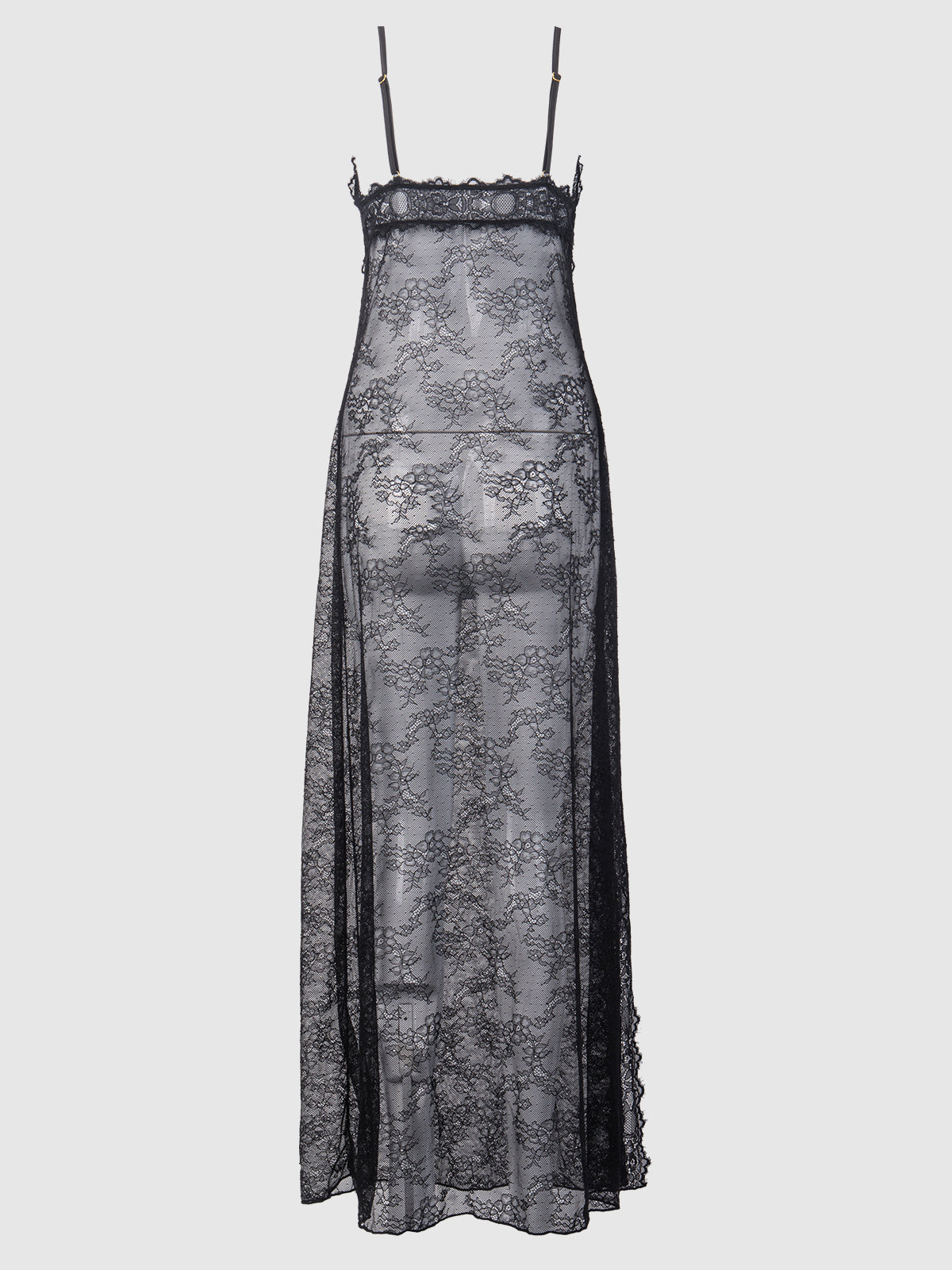 Luella Lace Wrap Maxi Gown - Frederick&#39;s Of Hollywood