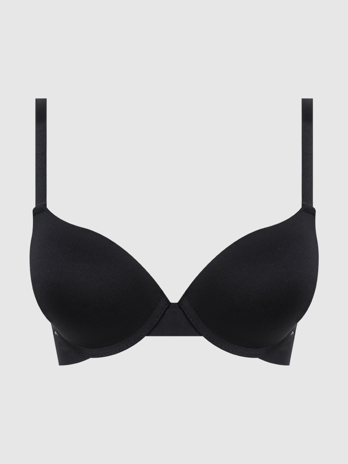 Rachel Micro & Lace Plunge T-Shirt Bra - Fredericks Of Hollywood ...