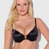 Lexi Front Closure Push Up T-Shirt Bra - Frederick's of Hollywood