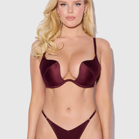 Petra Rising Star Plunge Push Up Bra - Frederick's of Hollywood