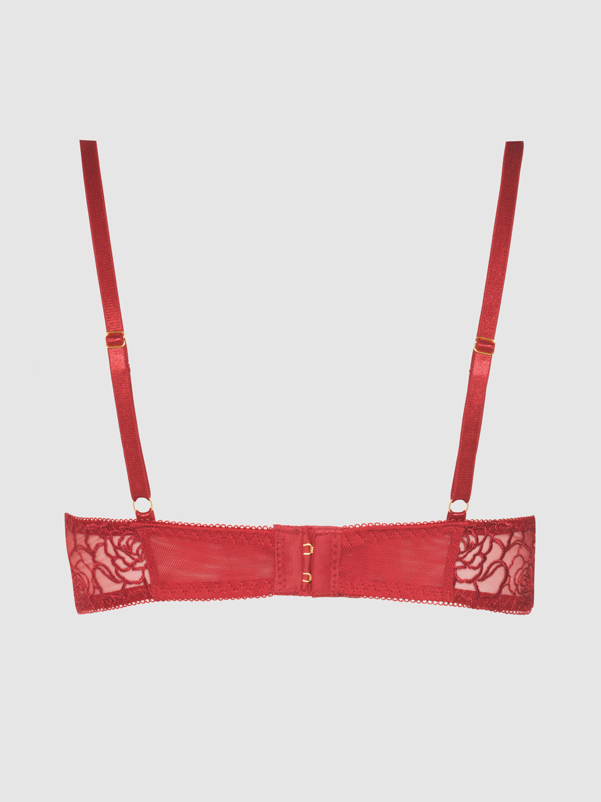 Melrose Embroidered Tie Up Cup Bra