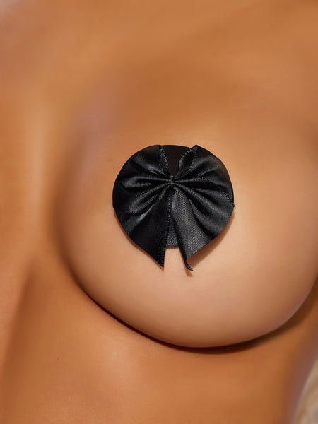 Patent & Satin Bow Pasties - Frederick's of Hollywood