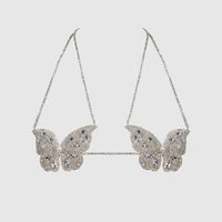 Ziggy Rhinestone & Pearl Butterfly Bralette - Frederick's of Hollywood