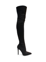 Gisele Stretchy Overknee Heeled Boots