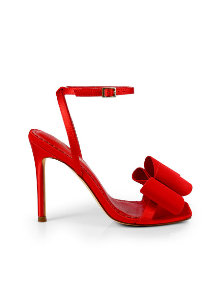 Julienne Bow Heel - Red