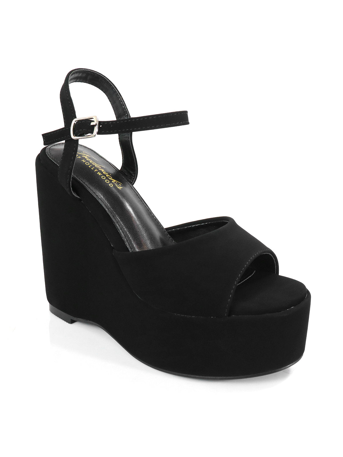 Tony Peep Toe Wedges - Frederick's of Hollywood