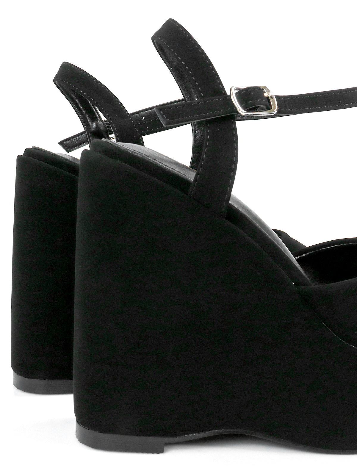 Tony Peep Toe Wedges - Frederick's of Hollywood