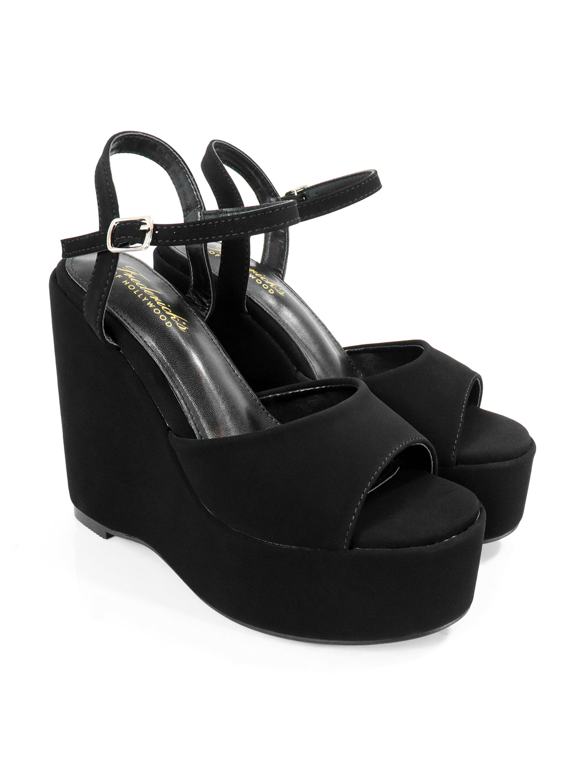 Tony Peep Toe Wedges - Frederick's of Hollywood