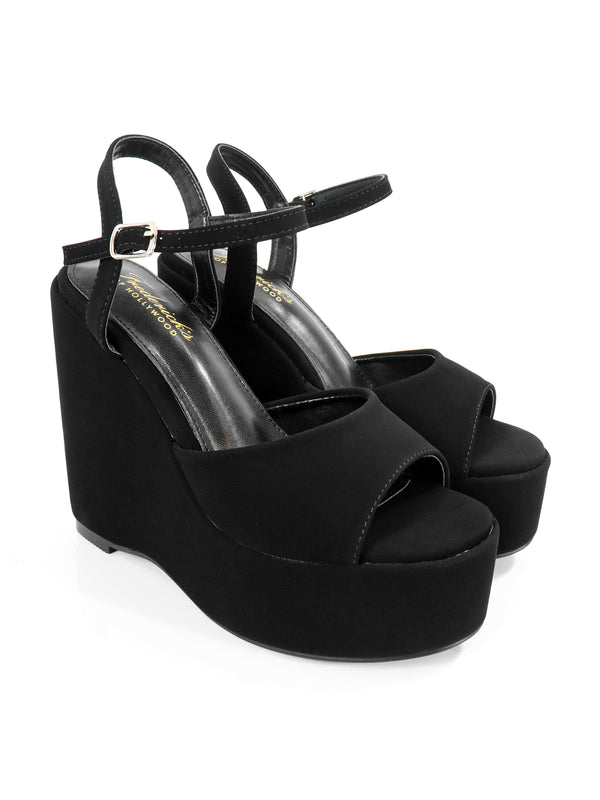 Tony Peep Toe Wedges