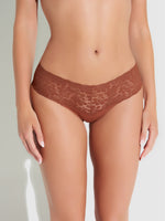 Emma Cotton & Lace Hipster - Coco