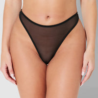 Vivienne Open Crotch Mesh Hipster