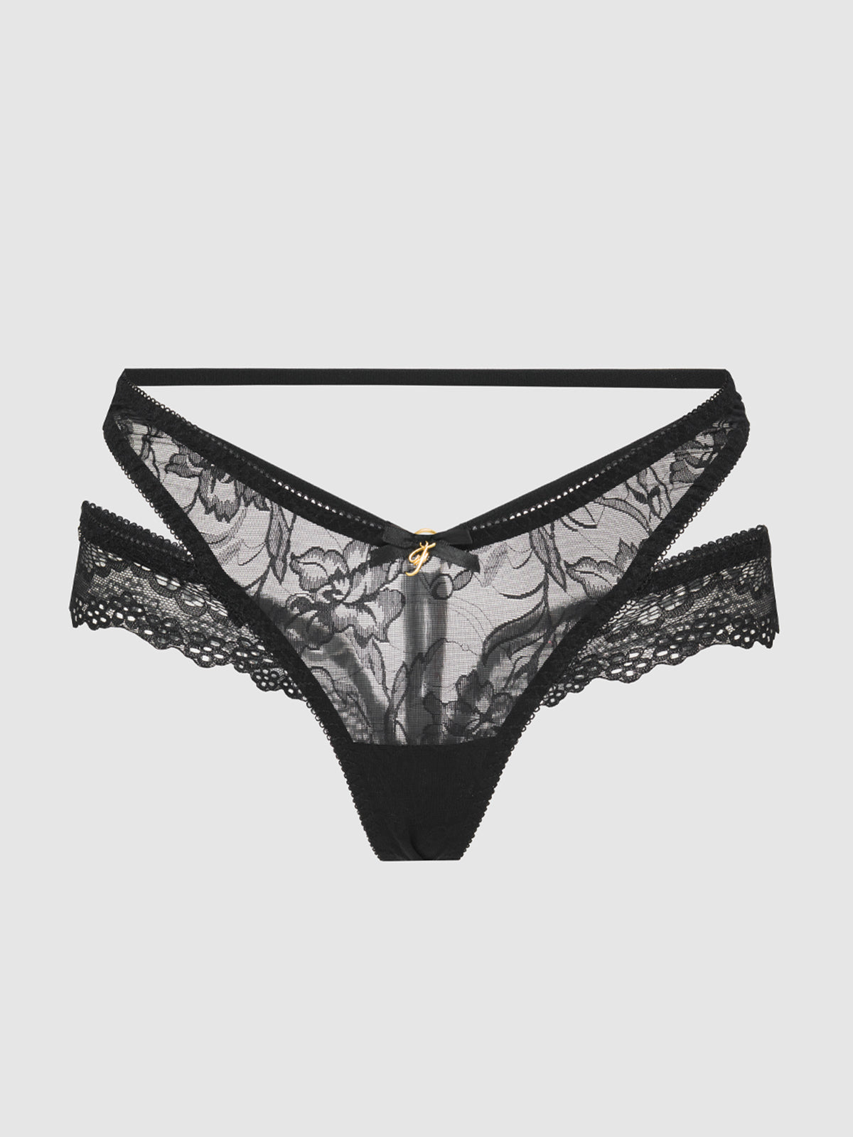 Dahlia Lace Bikini - Onyx Black – comzywear