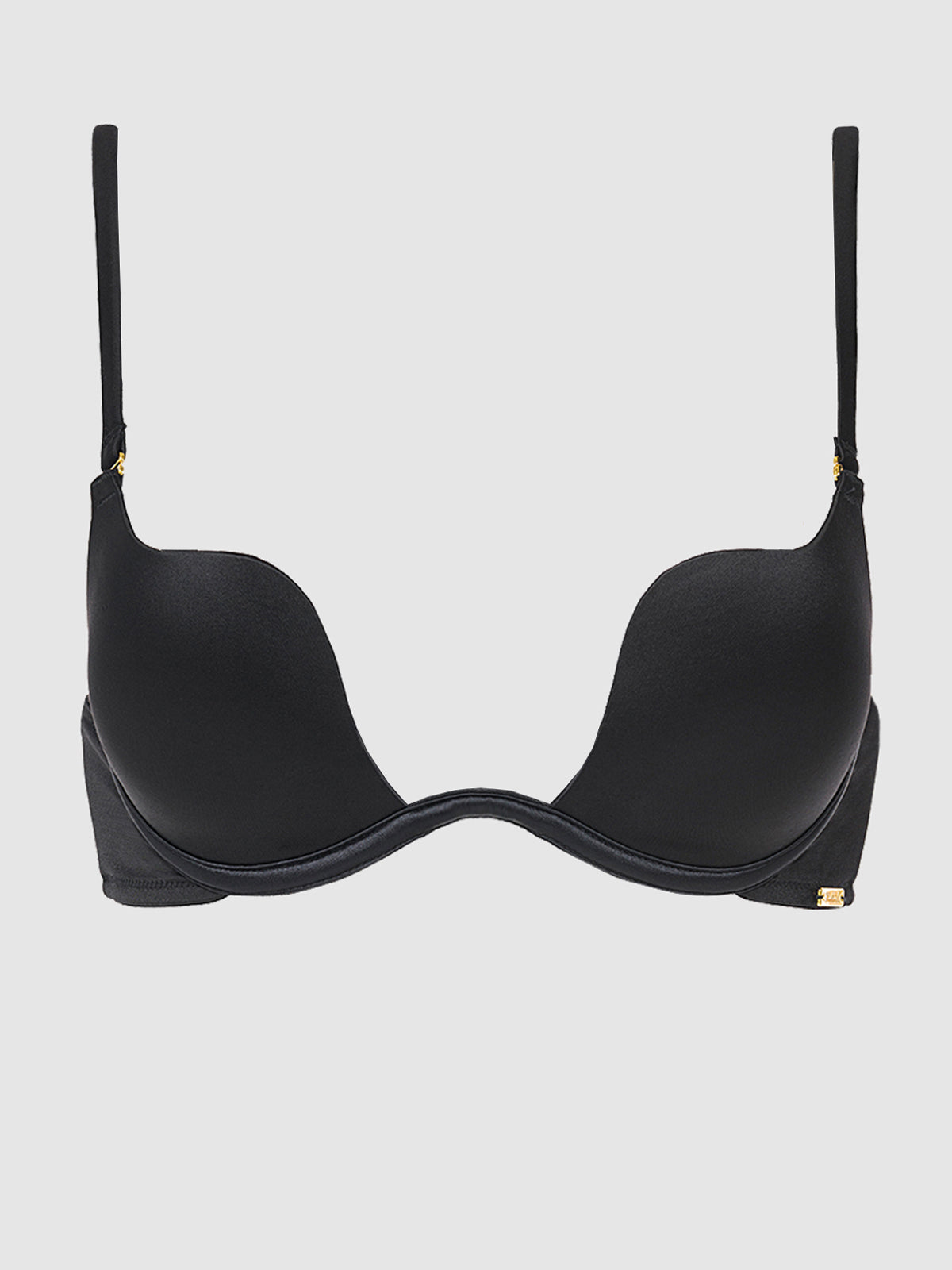 Rising Star Plunge Push Up Bra in Black – Frederick's of Hollywood