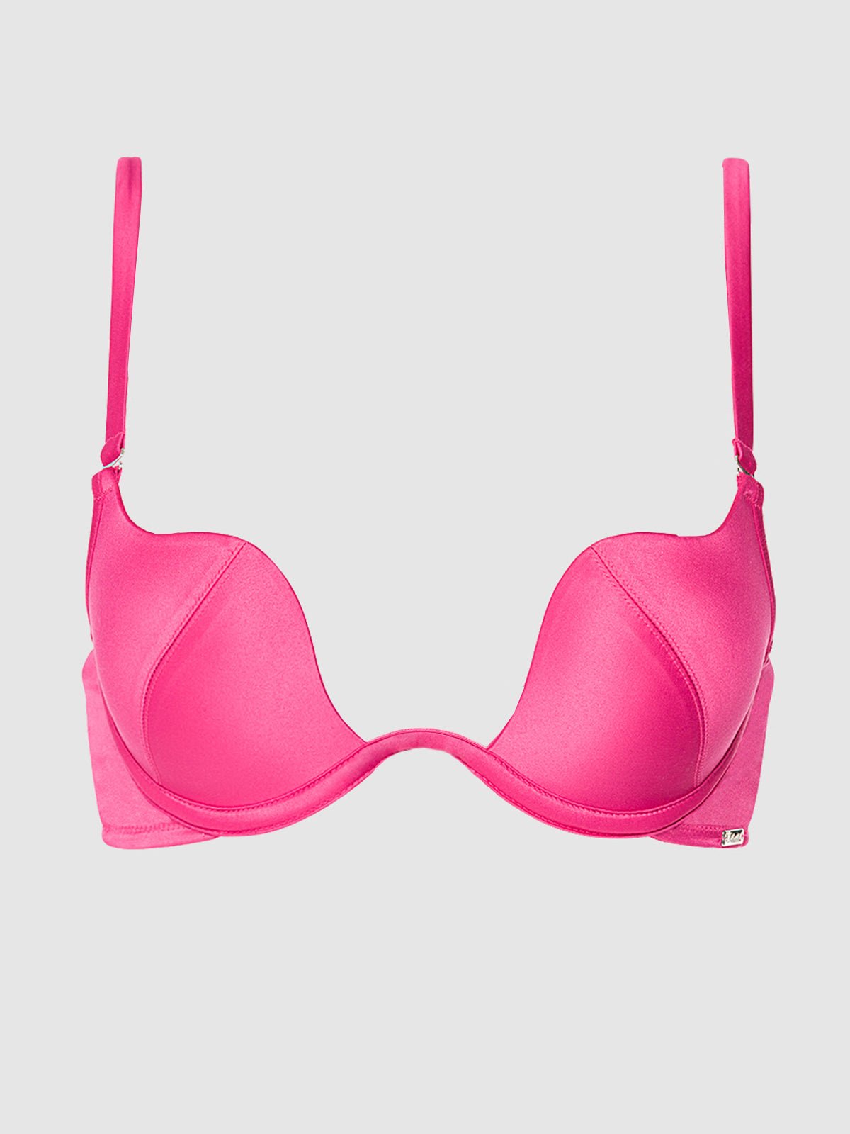 Apt. 9 34B hot pink satin burlesque push up bra Size undefined - $10 - From  Francesca