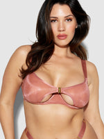 Pia Unlined Cutout Mesh Bra - Fredericks of Hollywood