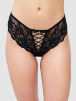 Mabel Lace Up Front Tanga - Fredericks of Hollywood