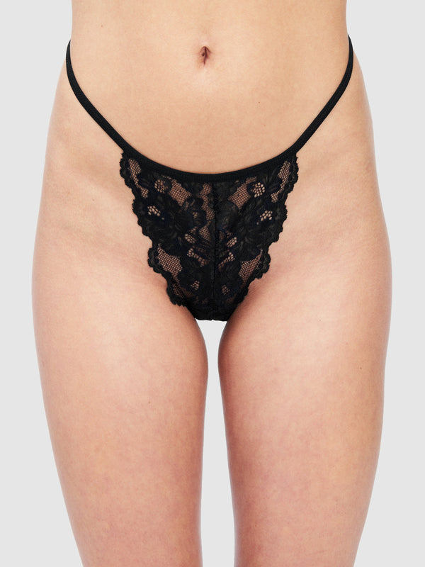 Mabel Lace G-String - Fredericks of Hollywood