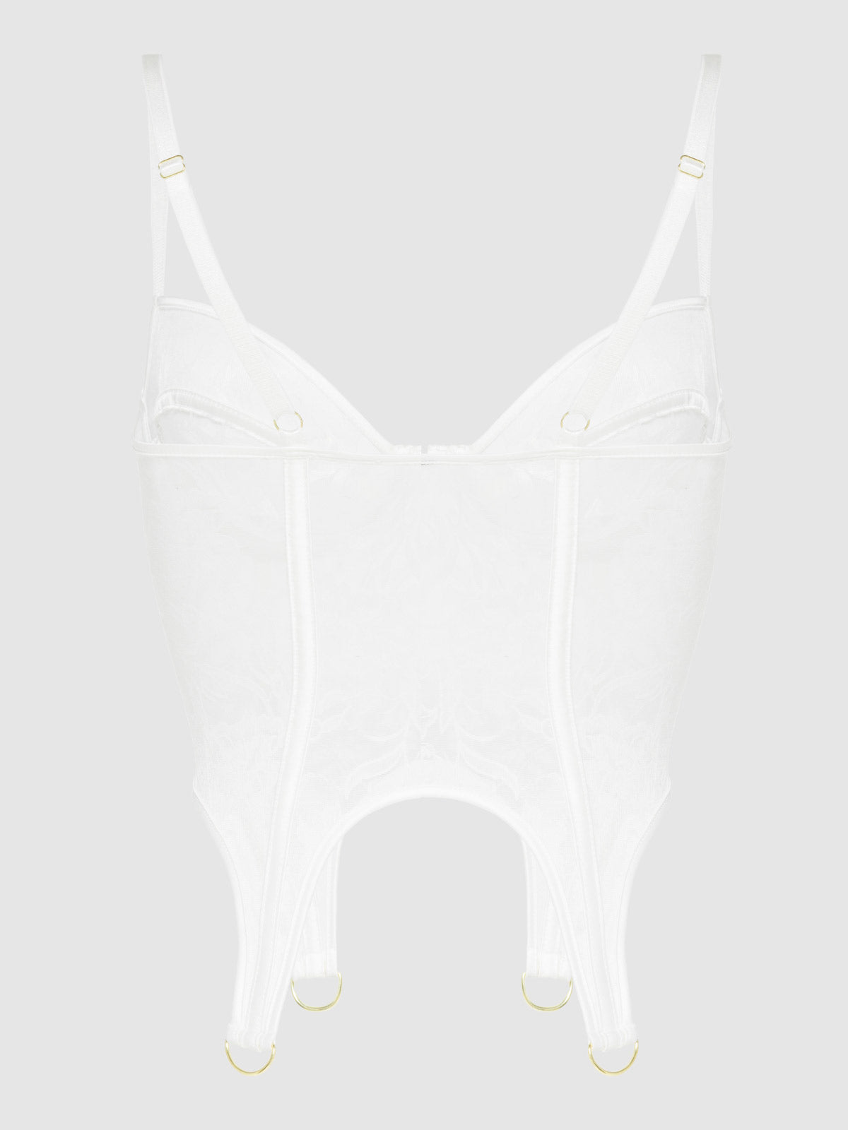 Dahlia Lace Bustier - Fredericks of Hollywood