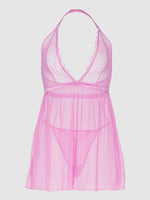 Saffron Floral Lace Babydoll - Fredericks of Hollywood