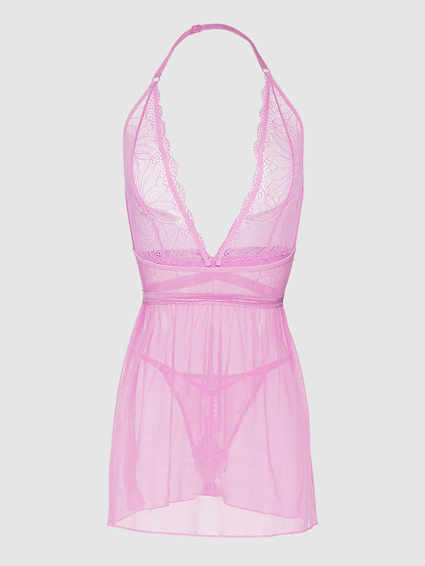 Saffron Floral Lace Babydoll - Fredericks of Hollywood