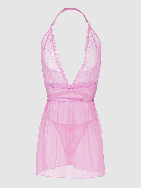 Saffron Floral Lace Babydoll - Fredericks of Hollywood