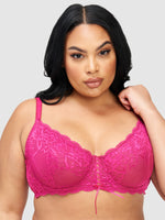 Charlotte Lace Full Figure Underwire Bra - Fredericks of Hollywood