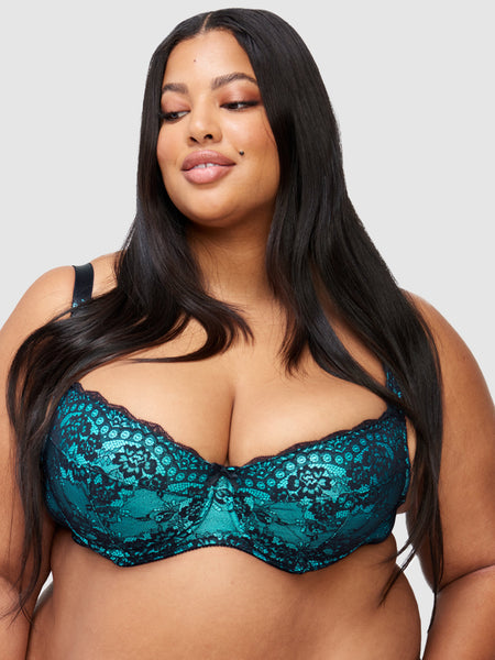 Voluptuous Full Figure Push Up Bra - Fredericks of Hollywood