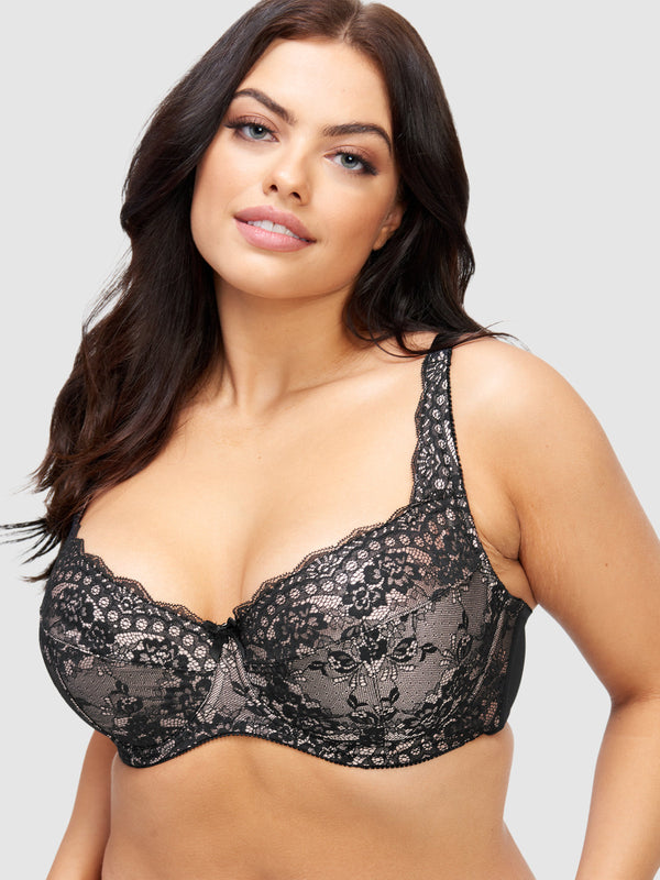 Voluptuous Full Figure Push Up Bra